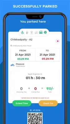 ParkHyderabad android App screenshot 0